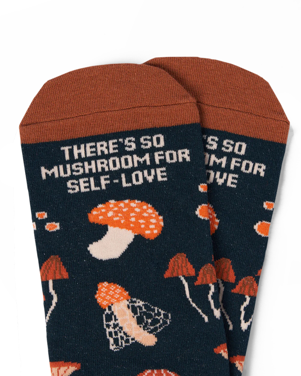 Talking Toes Mushroom for Love Ankle Sock