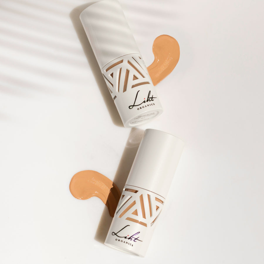 Liht Organics Chemical Free Youth Elixir Liquid Foundation For All Day Coverage