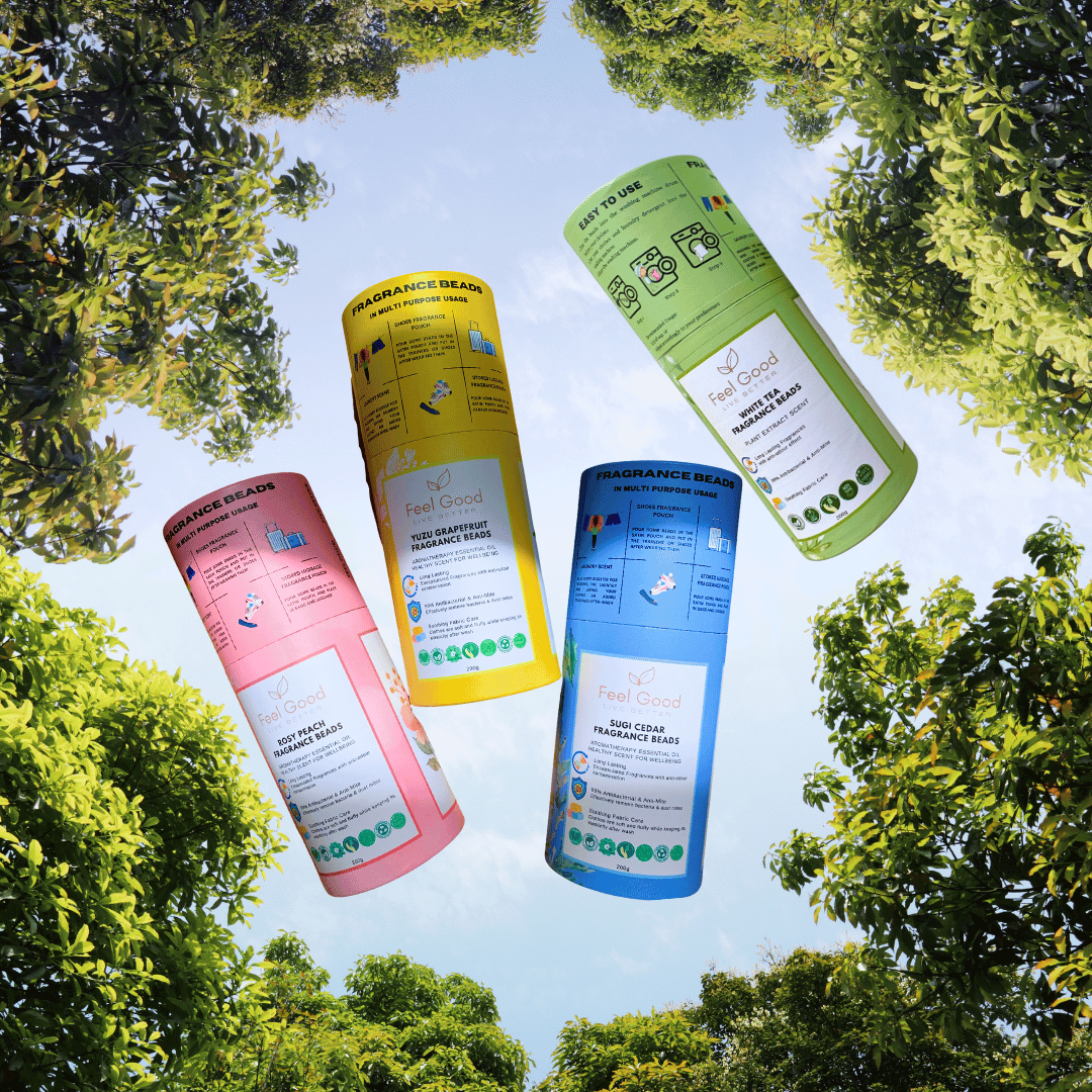 Feel Good Laundry Fragrance Beads Bottle (200g) | Cleaning supplies | The Green Collective SG