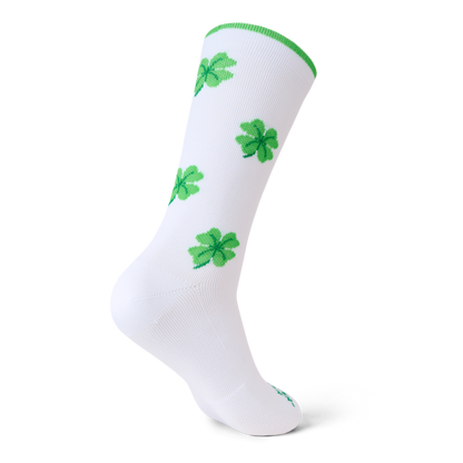 Talking Toes Clover Field Performance Socks