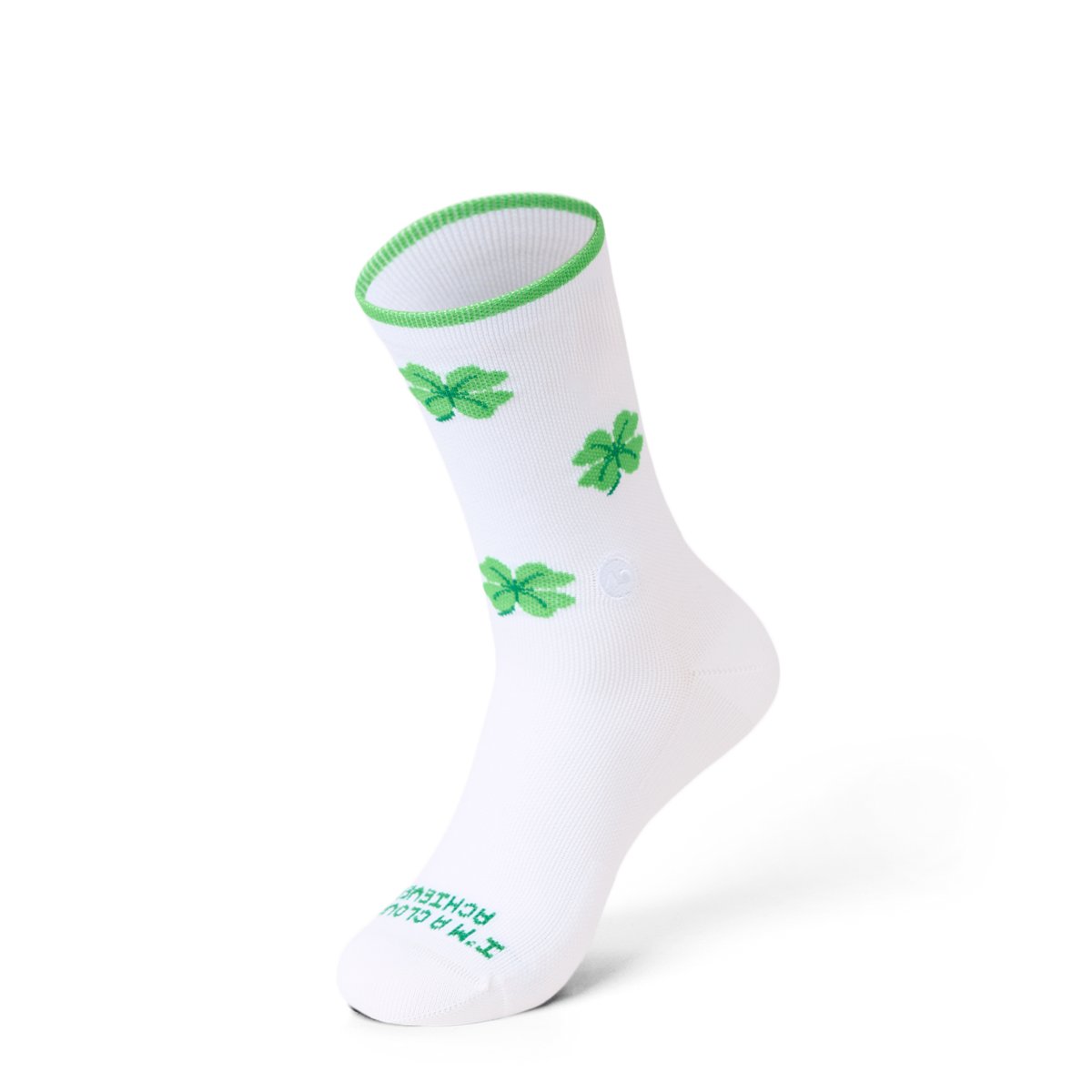 Talking Toes Clover Field Performance Socks