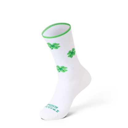 Talking Toes Clover Field Performance Socks