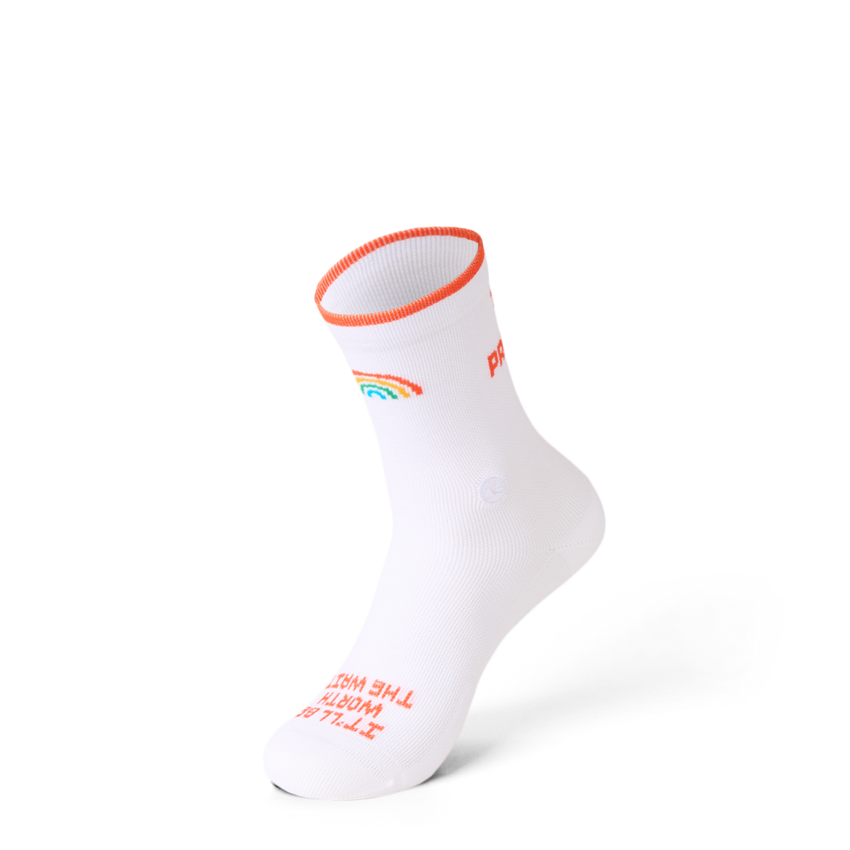 Talking Toes Rainbow Performance Socks