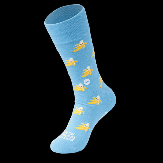 Talking Toes All Ripe Bananas Crew Sock