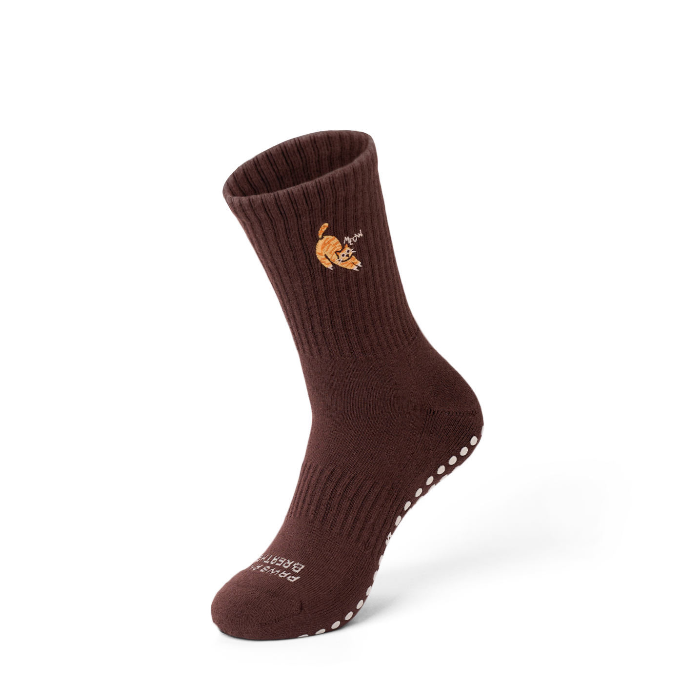 Talking Toes Paws and Breathe Organic Cotton Grip Socks