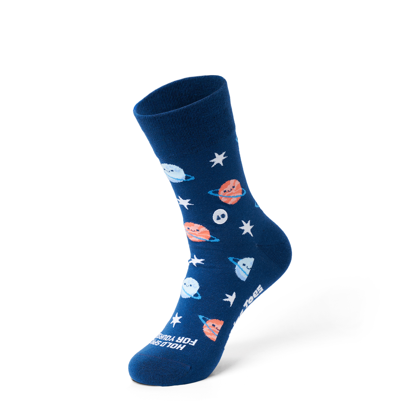 Talking Toes Holding Space Crew Socks