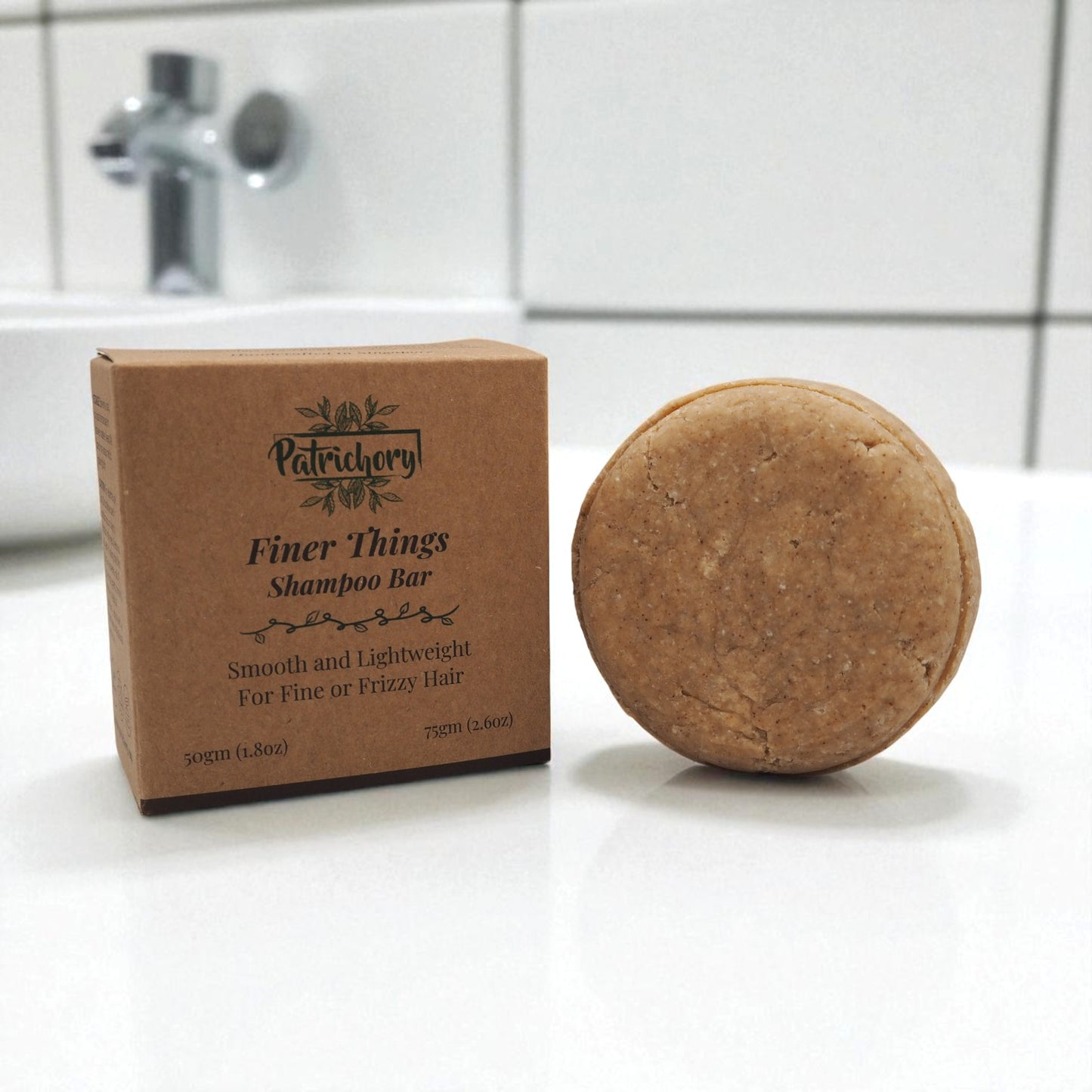 Patrichory Finer Things Shampoo Bar For Fine or Frizzy Hair
