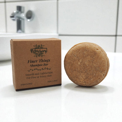 Patrichory Finer Things Shampoo Bar For Fine or Frizzy Hair