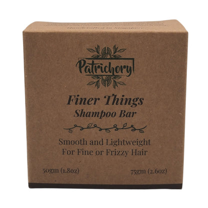 Patrichory Finer Things Shampoo Bar For Fine or Frizzy Hair