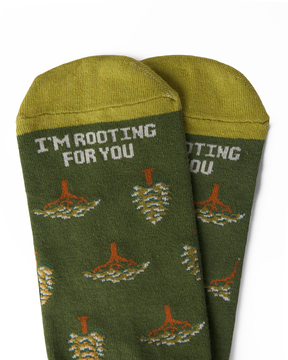 Talking Toes Rooting For Trees Crew Sock