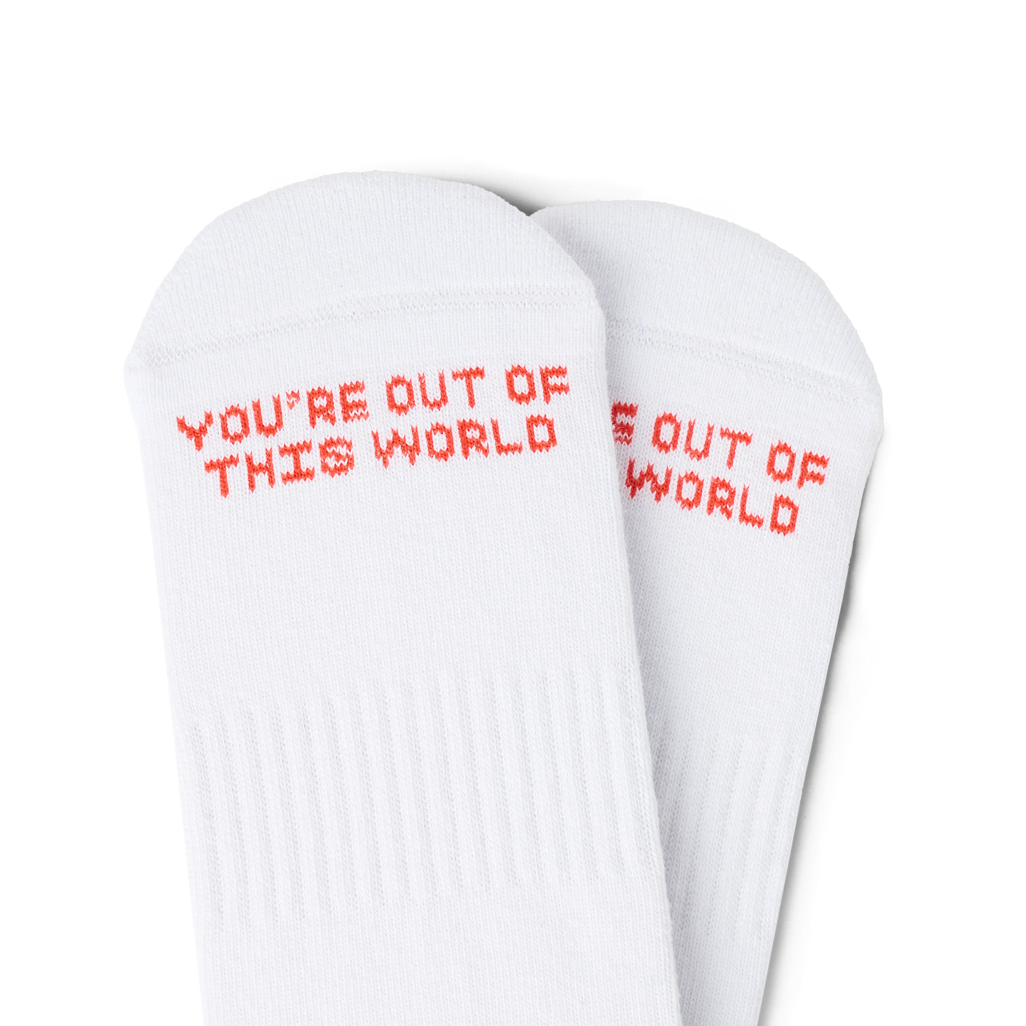 Talking Toes Rocket Ship Athletic Crew Socks