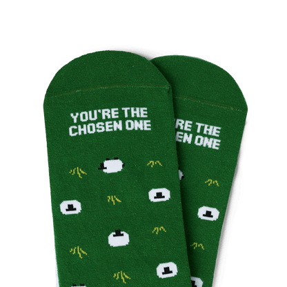 Talking Toes Galactic Sheep Crew Socks