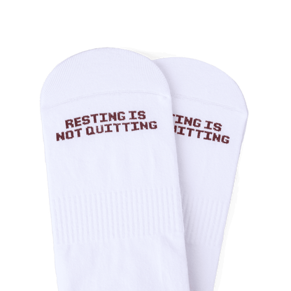 Talking Toes Happy Homebody Ribbed Crew Socks