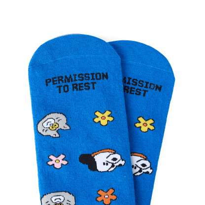 Talking Toes Cosy Companion Crew Socks