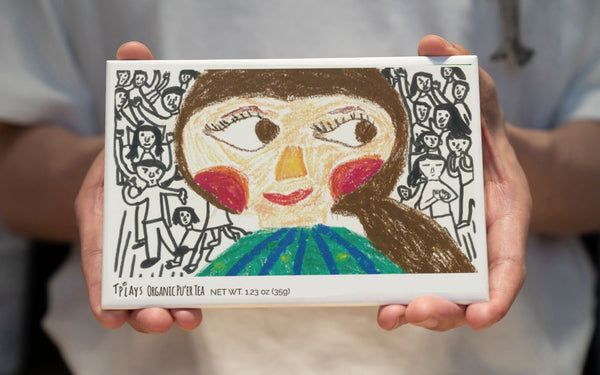 TPlays For Our HERO Postcard Tea (Stamp Design) | Gifting | The Green Collective SG