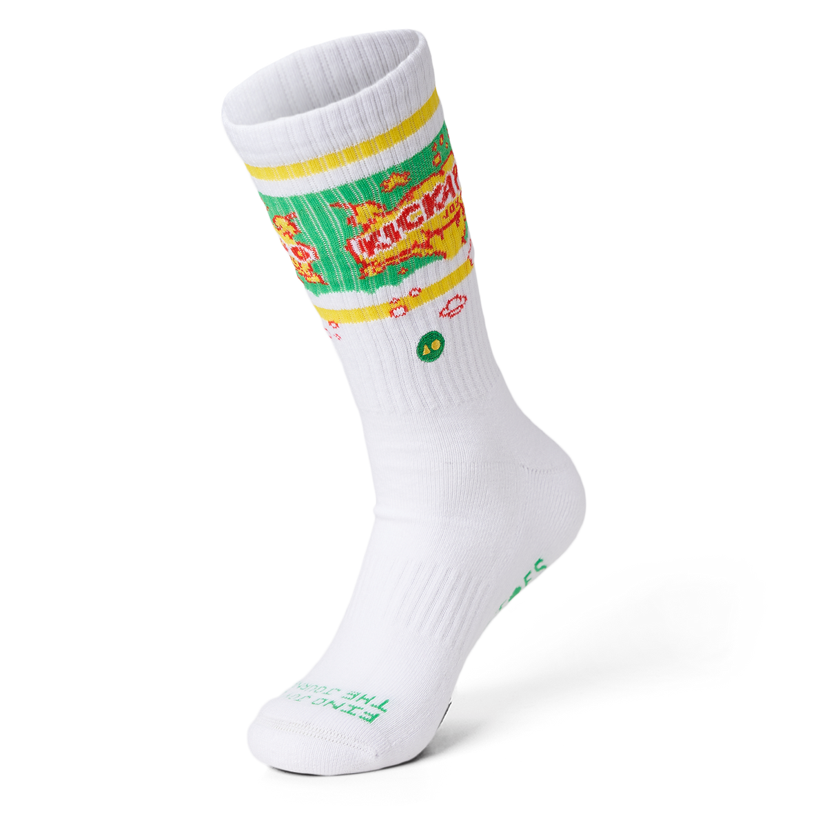 Talking Toes Joy Juice Athletic Crew Socks