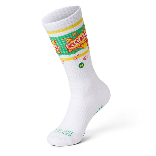 Talking Toes Joy Juice Athletic Crew Socks