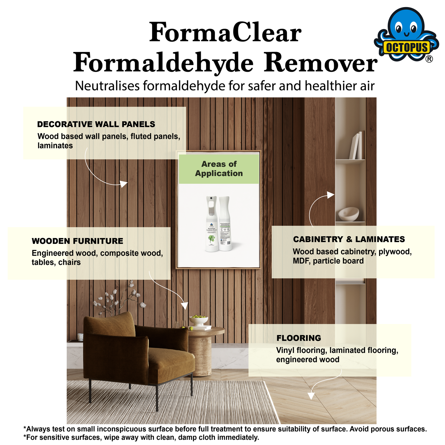 Octopus FormaClear Formaldehyde Remover
