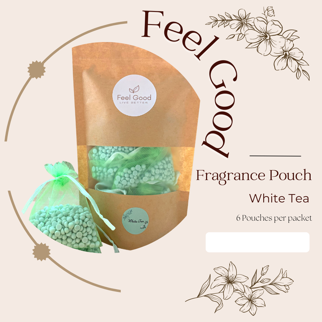 Feel Good Fragrance Pouch - White Tea