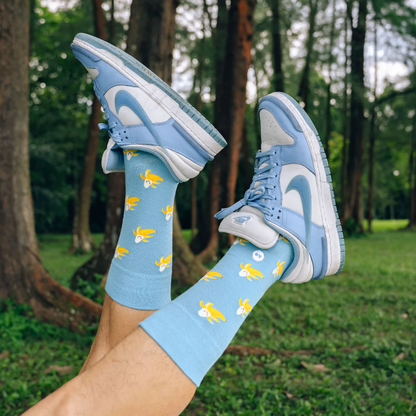Talking Toes All Ripe Bananas Crew Sock