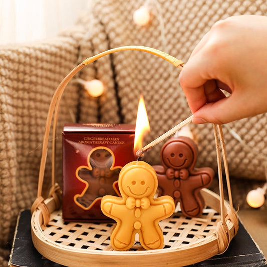 Christmas Special Gingerbread Man Scented Soy Candle