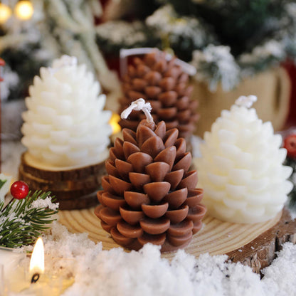Christmas Special Pine Cone Scented Soy Candles