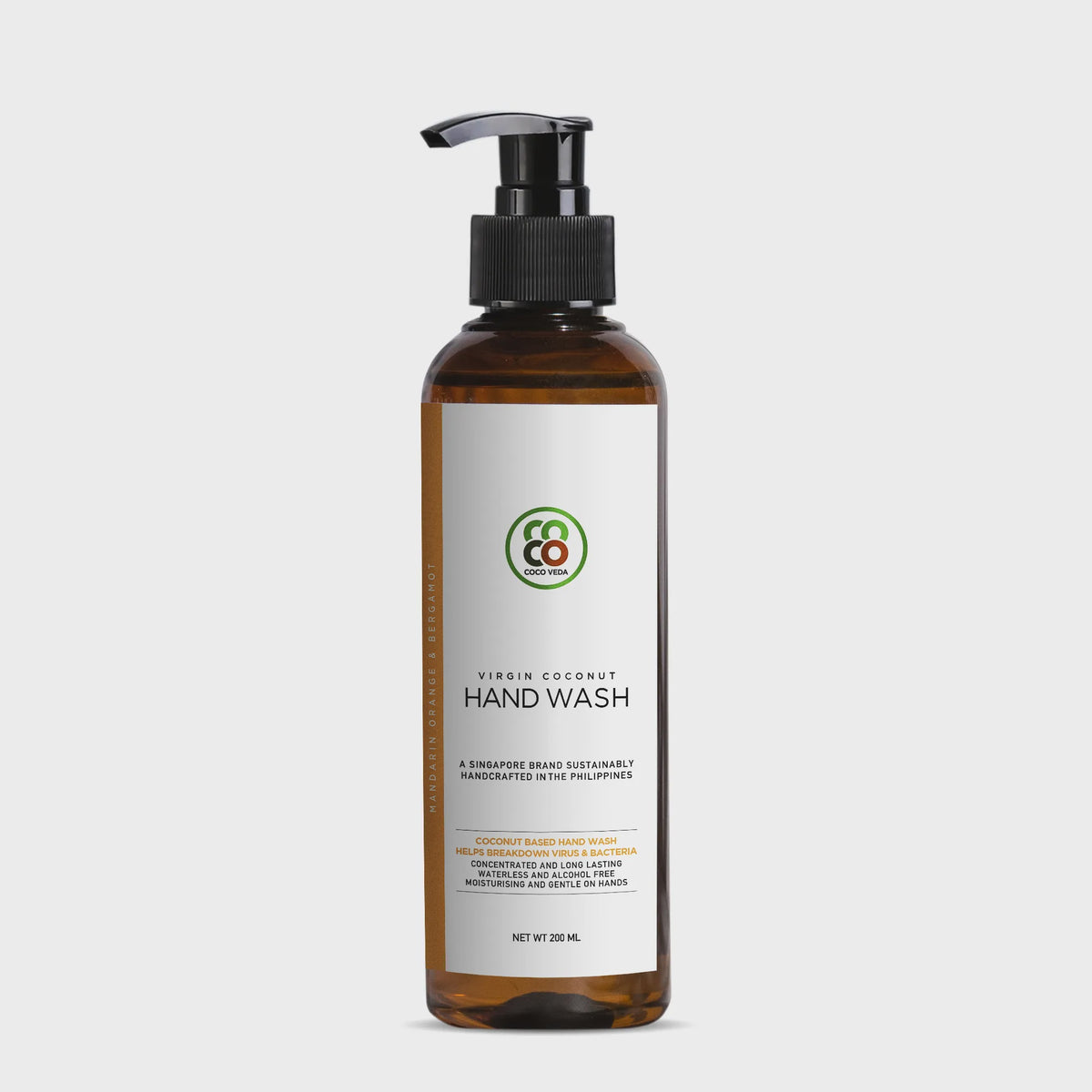 Coco Veda Mandarin Orange and Bergamot Hand Wash For Dry & Itchy Skin