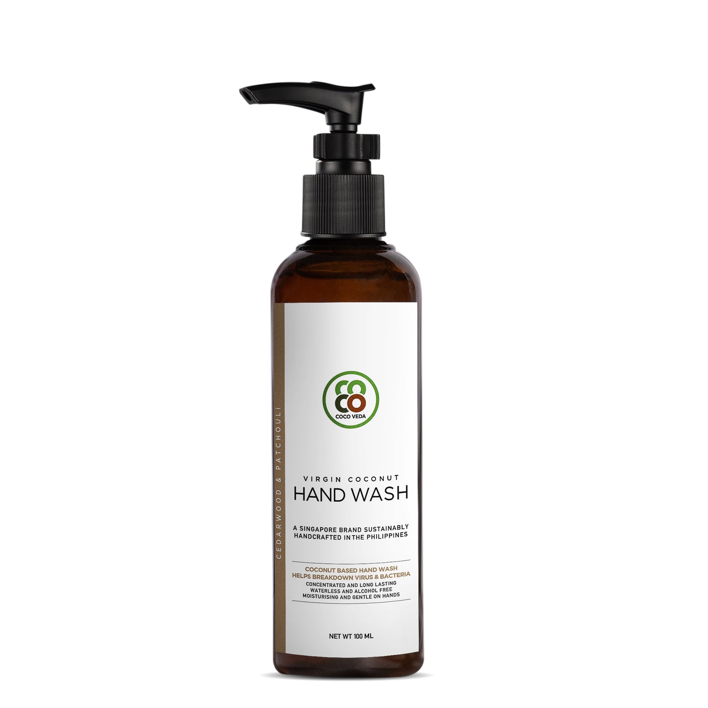 Coco Veda Cedarwood and Patchouli Hand Wash For Itchy & Dry Skin