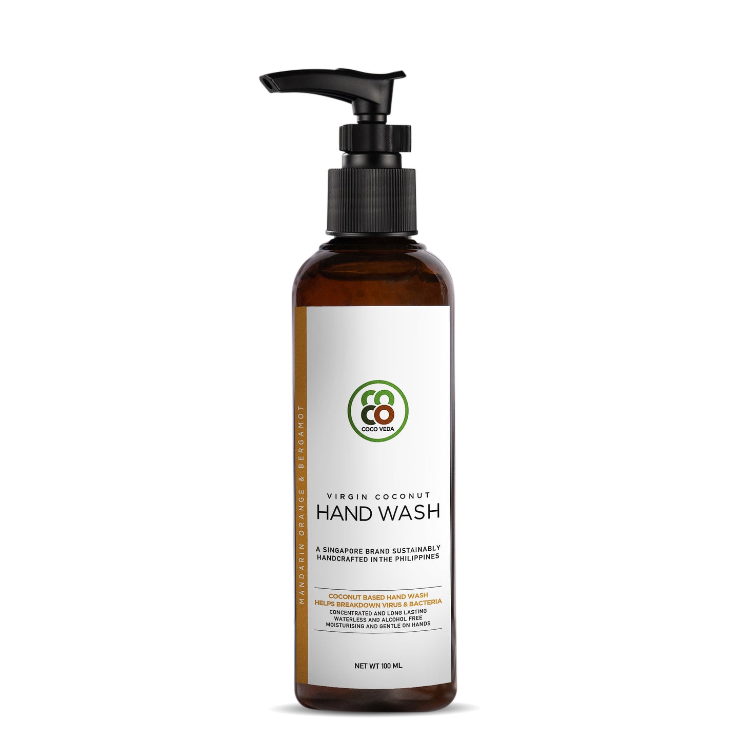 Coco Veda Mandarin Orange and Bergamot Hand Wash For Dry & Itchy Skin