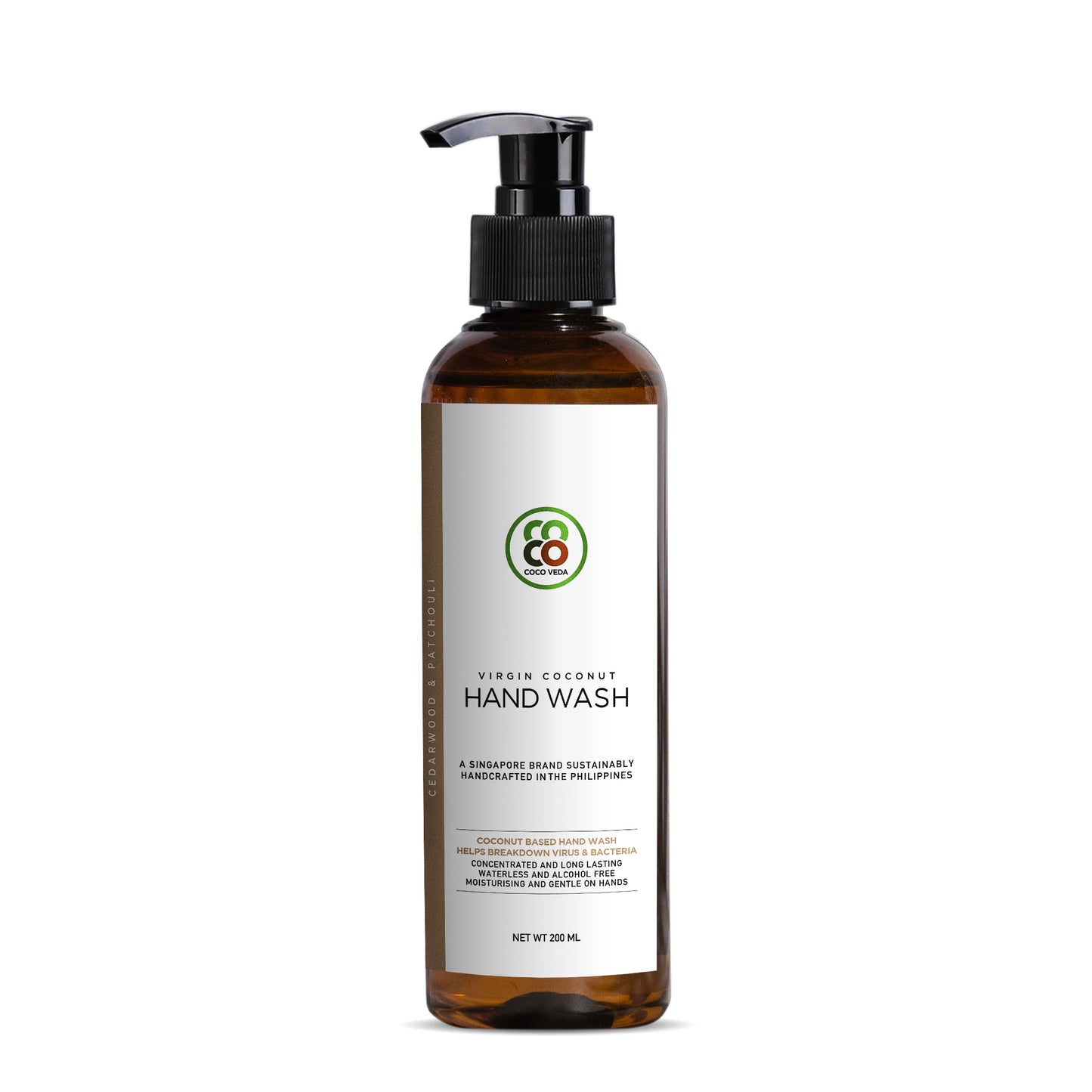 Coco Veda Cedarwood and Patchouli Hand Wash For Itchy & Dry Skin