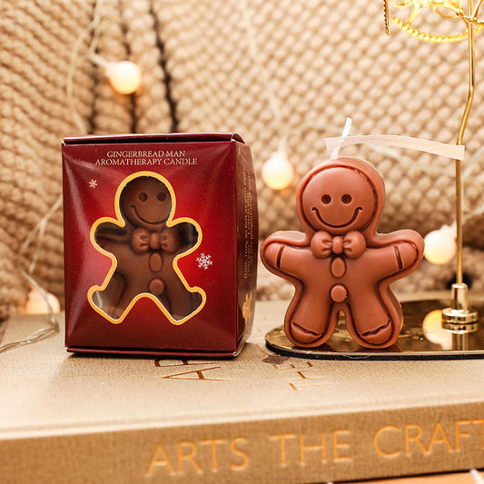 Christmas Special Gingerbread Man Scented Soy Candle