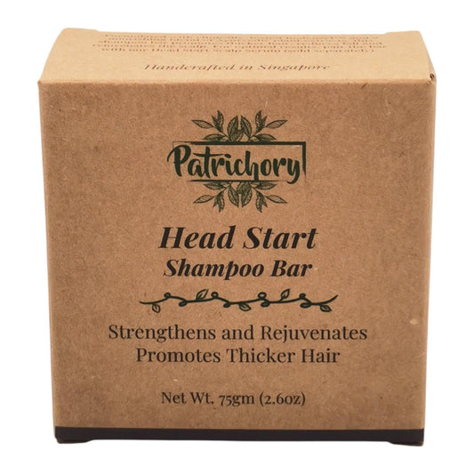 Patrichory Head Start Shampoo Bar To Strengthen & Rejuvenate Thicker Hair 75gm