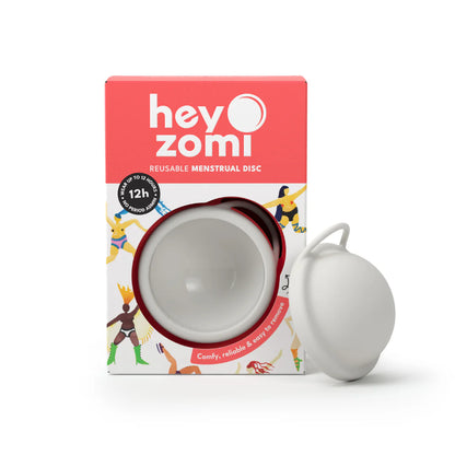 Hey Zomi Reusable Menstrual Disc – Comfortable, Leak-Free Period Care
