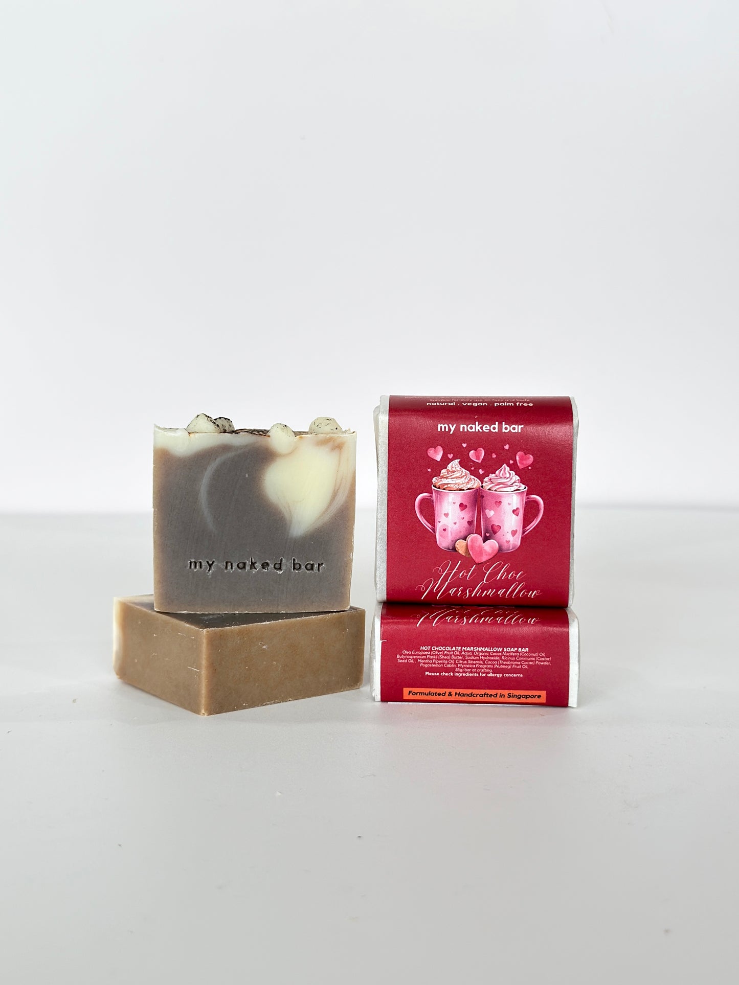 My Naked Bar Spiced Rhubarb Jam Soap Bar