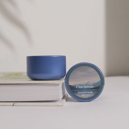 Innerfyre I Am Serene Affirmation Tea Tin Candle