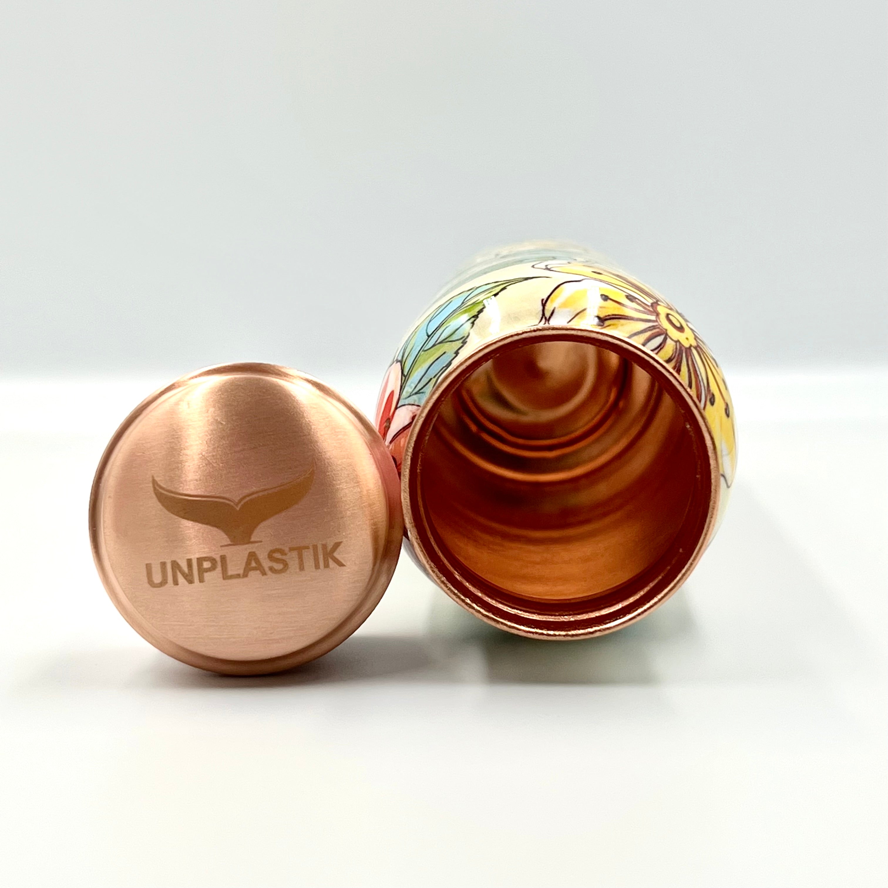 Unplastik Copper Water Bottle - 750ml