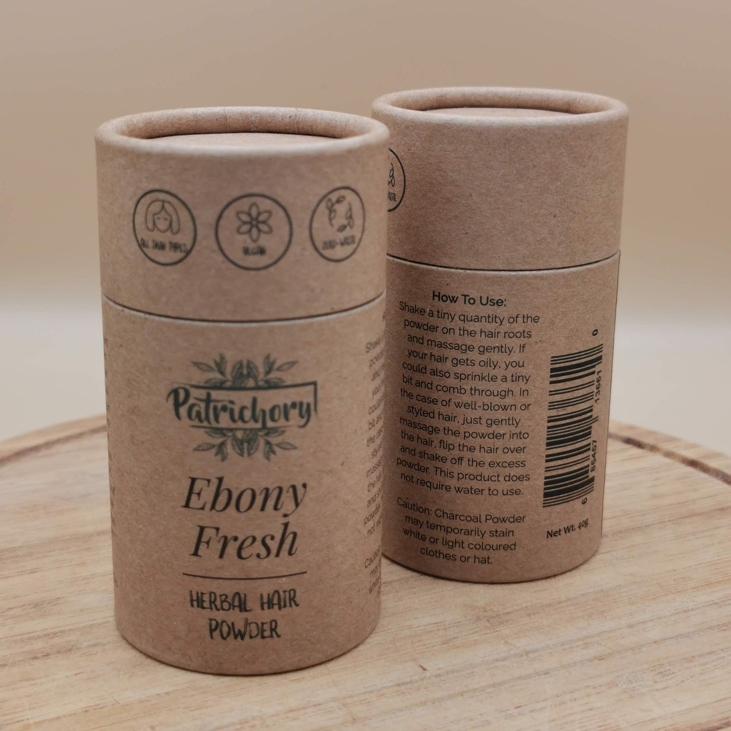 Patrichory Ebony Fresh Herbal Hair Powder