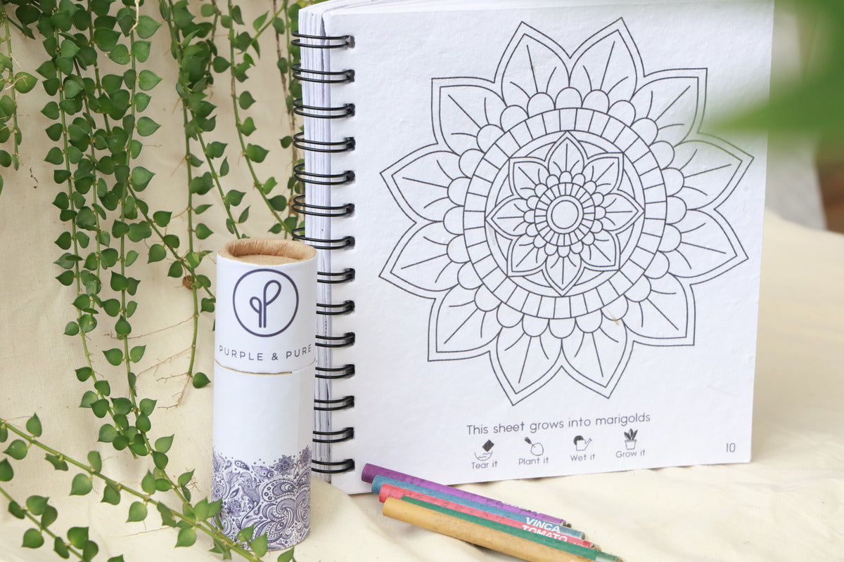 Mandala Gift Set by Purple & Pure | Get it at The Green Collective