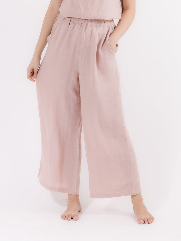 You Living Linen Wide Leg Pants