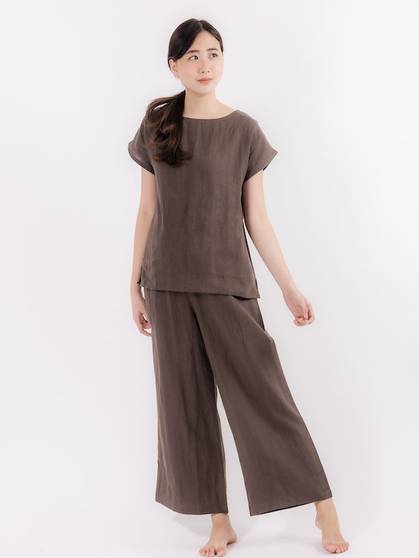 You Living Linen Wide Leg Pants