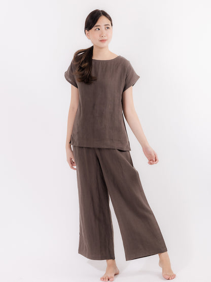 You Living Linen Wide Leg Pants