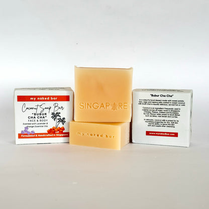 My Naked Bar Bubur Cha Cha Singapore Coconut Soap