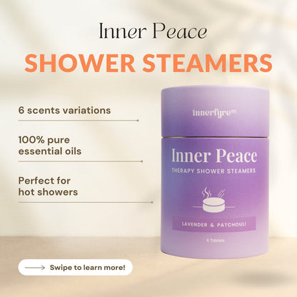 Innerfyre Inner Peace Shower Steamer – Lavender & Patchouli