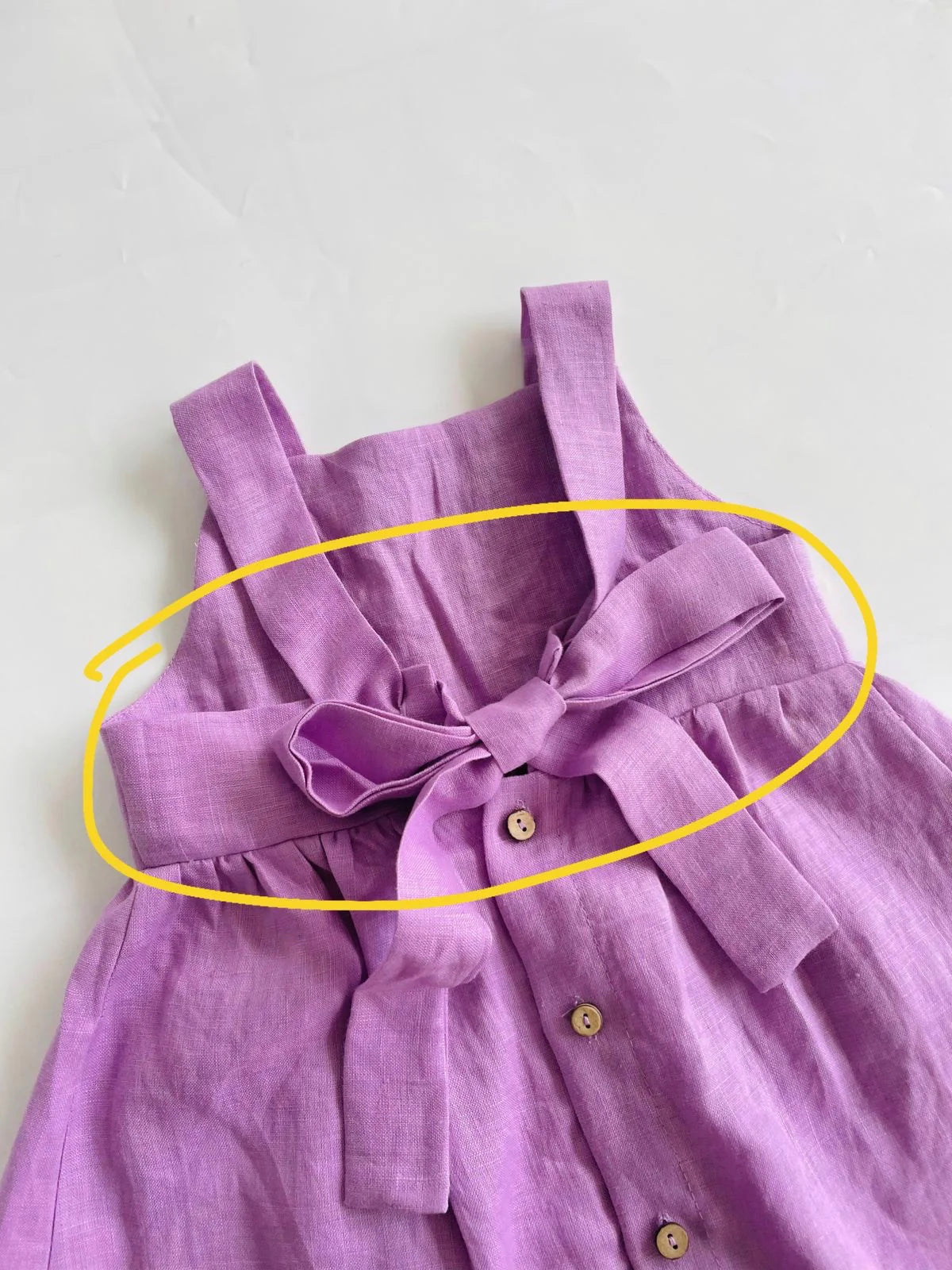 The Purestitch Lavender Bloom Dress for Girls