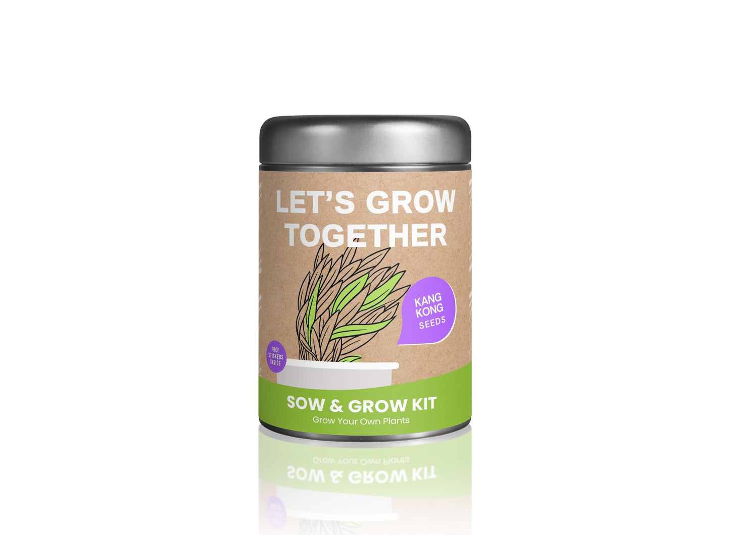 Purple & Pure Sow & Grow Starter Kit (Mini) - Grow your own herbs at home