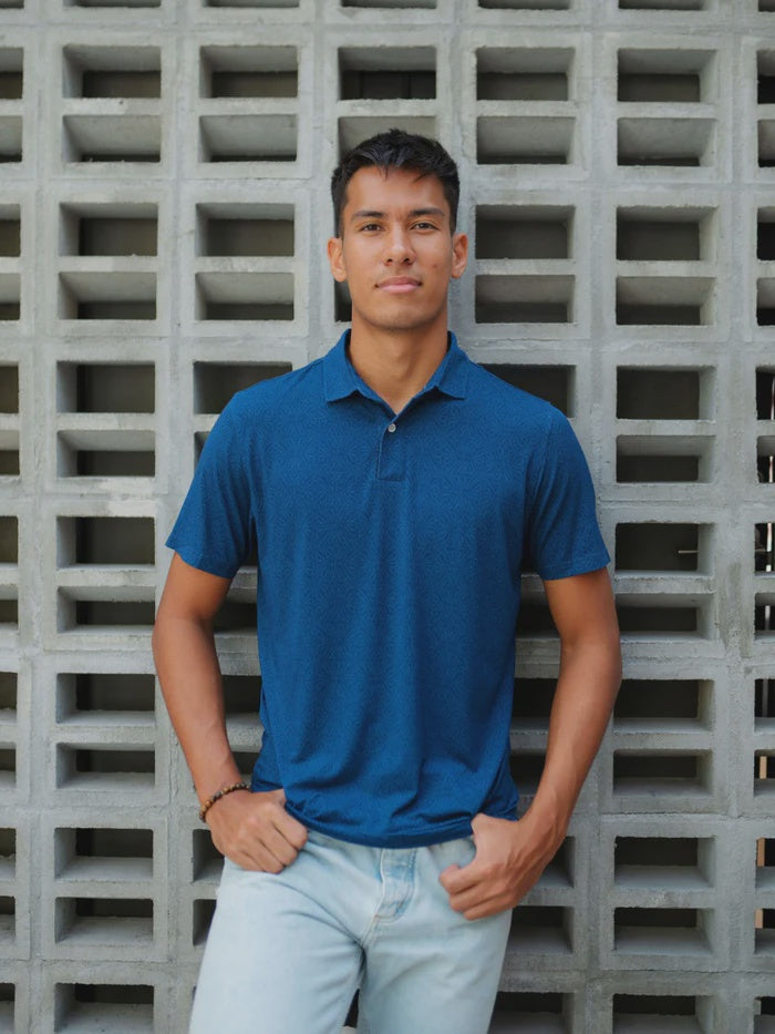 Kualesa Organic  Batik Tribute Polo