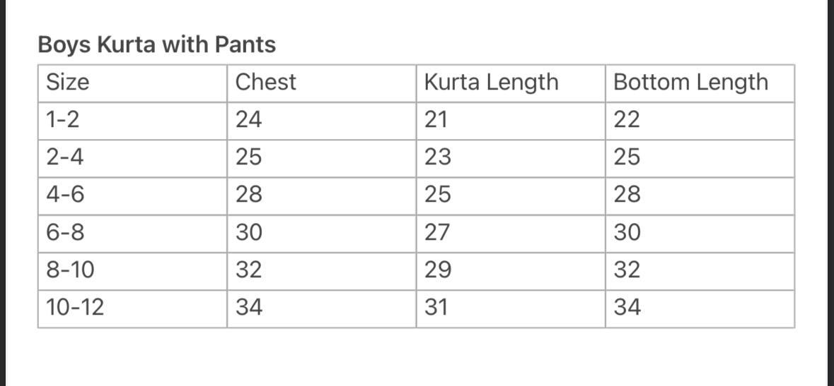 Tara Boys Kurta Pajama Jacket