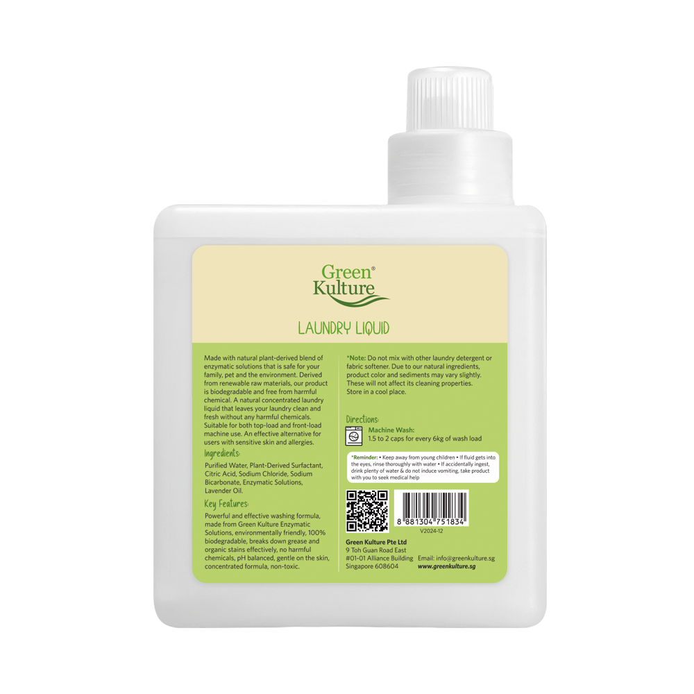 Green Kulture Natural Laundry Liquid