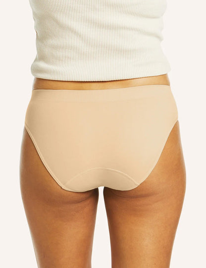 Love Luna Seamfree Period Bikini Brief - Nude