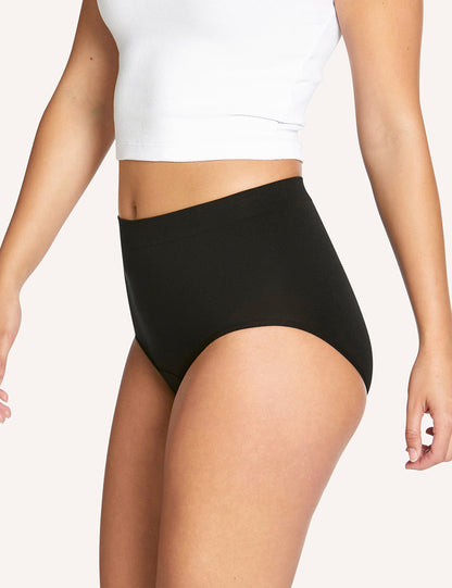 Love Luna Seamfree Period Full Brief - Black